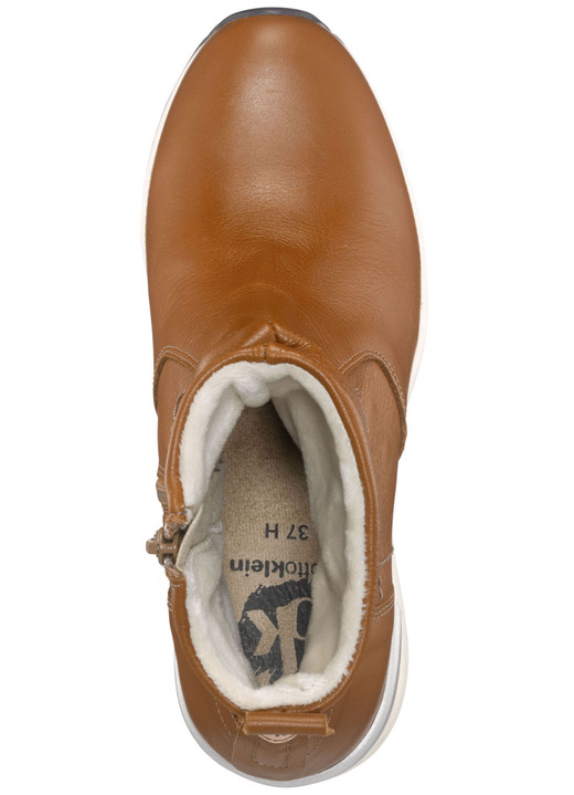 Stiefel & Stiefeletten - Stiefelette aus weichem Nappaleder Ansicht 3 Stiefel & Stiefeletten - Stiefelette aus weichem Nappaleder, in Größe 036 bis 042, in Farbe COGNAC Ansicht 3