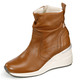 Stiefel & Stiefeletten - Stiefelette aus weichem Nappaleder – Farbe COGNAC – Ansicht 1 Stiefel & Stiefeletten - Stiefelette aus weichem Nappaleder, in Größe 036 bis 042, in Farbe COGNAC – Farbe COGNAC – Ansicht 1