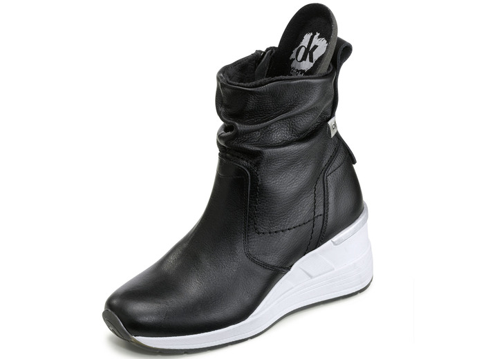 Stiefel & Stiefeletten - Stiefelette aus weichem Nappaleder Ansicht 6 Stiefel & Stiefeletten - Stiefelette aus weichem Nappaleder, in Größe 036 bis 042, in Farbe COGNAC Ansicht 6