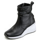 Stiefel & Stiefeletten - Stiefelette aus weichem Nappaleder – Farbe SCHWARZ – Ansicht 1 Stiefel & Stiefeletten - Stiefelette aus weichem Nappaleder, in Größe 036 bis 042, in Farbe COGNAC – Farbe SCHWARZ – Ansicht 1