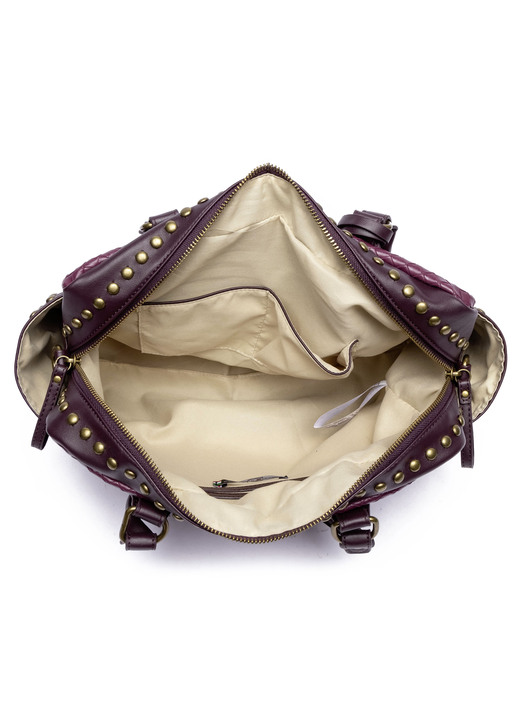 - Collezione Alessandro Tasche mit trendigen Ziernieten, in Farbe BORDEAUX Ansicht 5