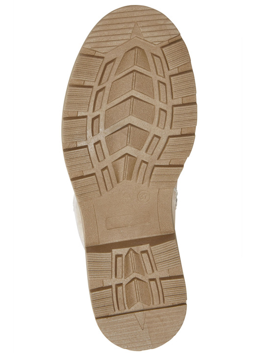 Stiefel & Stiefeletten - Andrea Conti Stiefel mit flauschigem, umschlagbaren Kragen Ansicht 4 Stiefel & Stiefeletten - Andrea Conti Stiefel mit flauschigem, umschlagbaren Kragen, in Größe 036 bis 042, in Farbe BEIGE Ansicht 4