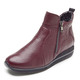 Stiefel & Stiefeletten - Waldläufer, bequeme Damen-Stiefeletten, Weite H, aus Hirschleder, in Größe 3 1/2 bis 8, in Farbe BURGUND – Farbe BURGUND – Ansicht 1