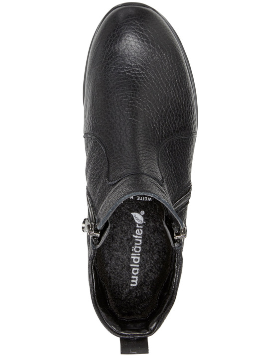 Stiefel & Stiefeletten - Waldläufer, bequeme Damen-Stiefeletten, Weite H, aus Hirschleder, in Größe 3 1/2 bis 8, in Farbe BURGUND Ansicht 12