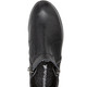 Stiefel & Stiefeletten - Waldläufer, bequeme Damen-Stiefeletten, Weite H, aus Hirschleder, in Größe 3 1/2 bis 8, in Farbe MARINE – Farbe SCHWARZ – Ansicht 3