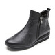 Stiefel & Stiefeletten - Waldläufer, bequeme Damen-Stiefeletten, Weite H, aus Hirschleder, in Größe 3 1/2 bis 8, in Farbe BURGUND – Farbe SCHWARZ – Ansicht 1