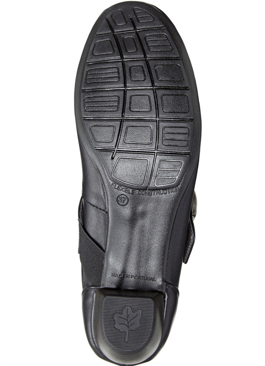 Pumps & Ballerina - ELENA EDEN, schicke Damen-Pumps, Weite G, mit herausnehmbarem Fußbett, in Größe 036 bis 042, in Farbe SCHWARZ Ansicht 3