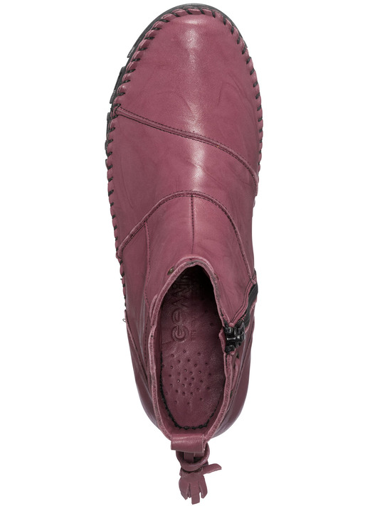 Stiefel & Stiefeletten - Gemini Mokassin-Stiefelette aus Rind-Nappaleder mit Knitter-Struktur Ansicht 8 Stiefel & Stiefeletten - Gemini Mokassin-Stiefelette aus Rind-Nappaleder mit Knitter-Struktur, in Größe 036 bis 042, in Farbe GELB Ansicht 8