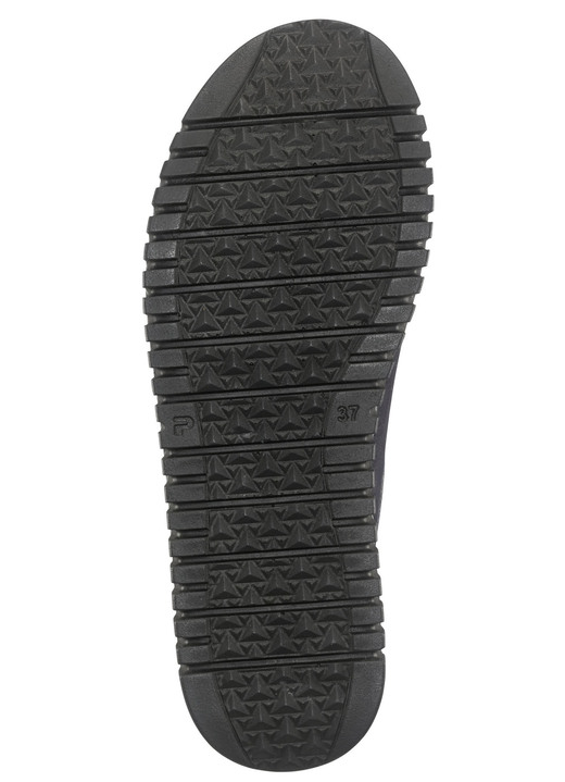 Slipper & Schnürschuhe - Mokassin-Schnürschuh aus Rind-Nubukleder Ansicht 3 Slipper & Schnürschuhe - Mokassin-Schnürschuh aus Rind-Nubukleder, in Größe 036 bis 041, in Farbe MARINE Ansicht 3