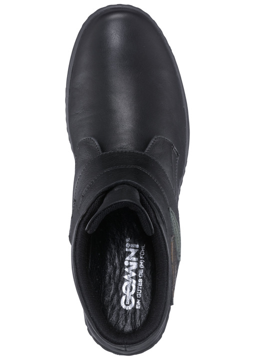 - Gemini Stiefelette aus weichem Rind-Nappaleder, in Größe 036 bis 042, in Farbe SCHWARZ Ansicht 3
