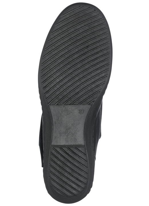 - Gemini Stiefelette aus weichem Rind-Nappaleder, in Größe 036 bis 042, in Farbe SCHWARZ Ansicht 4