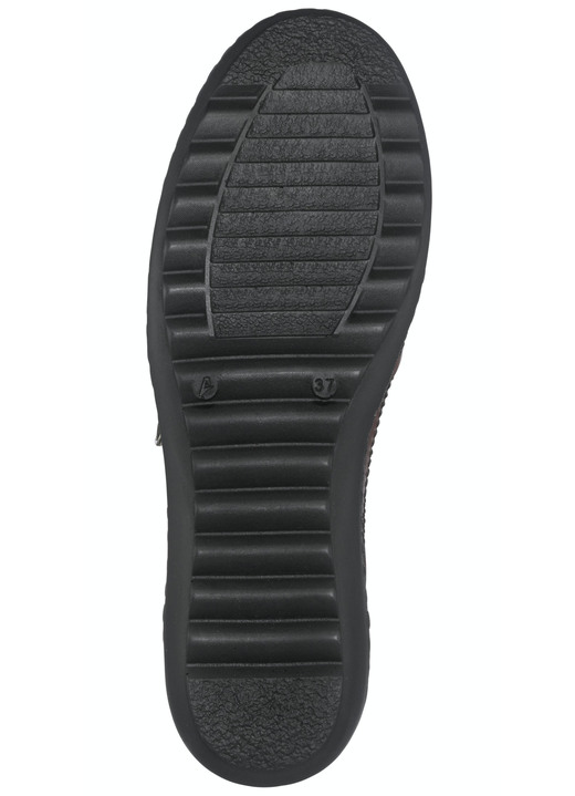 - Gemini Slipper aus weichem Rind-Nappaleder, in Größe 036 bis 042, in Farbe BORDEAUX Ansicht 4