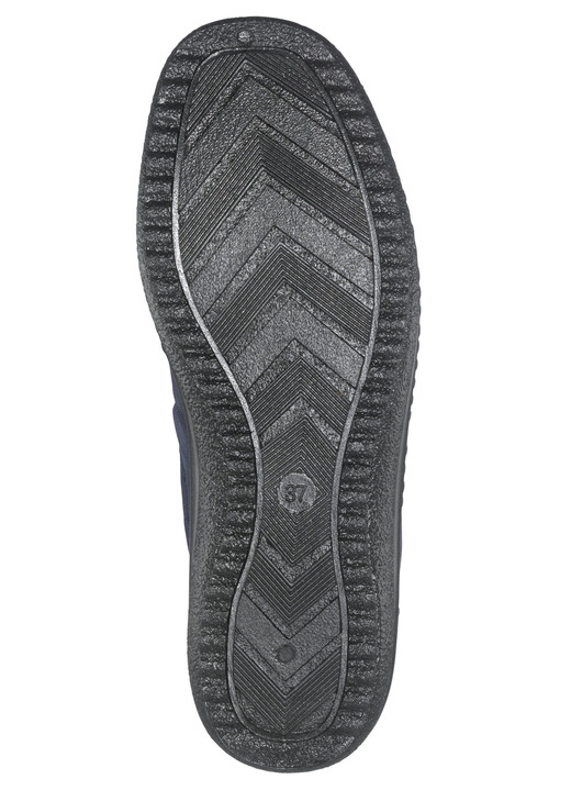 - ELENA EDEN Stiefelette aus wetterfestem Textilmaterial, in Größe 036 bis 042, in Farbe MARINE Ansicht 3