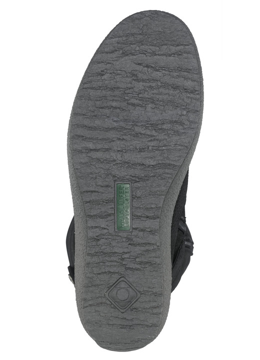 Stiefel & Stiefeletten - Waldläufer, gefütterte Damen-Stiefel, Winterschuhe, Weite H, mit Lammfell Ansicht 4 Stiefel & Stiefeletten - Waldläufer, gefütterte Damen-Stiefel, Winterschuhe, Weite H, mit Lammfell, in Größe 4 1/2 bis 9, in Farbe SCHWARZ Ansicht 4