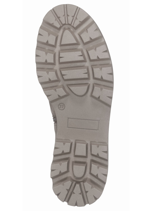 Stiefel & Stiefeletten - Trendige Stiefelette mit kuscheligem Lammfellfutter, in Größe 036 bis 041, in Farbe BEIGE Ansicht 3