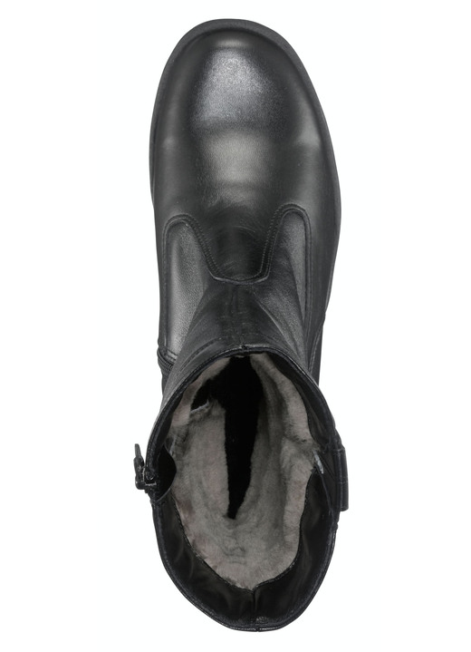 Stiefel & Stiefeletten - ELENA EDEN, gefütterte Damen-Stiefel, Winterschuhe, Weite H, mit Lammfell, in Größe 036 bis 041, in Farbe SCHWARZ Ansicht 2