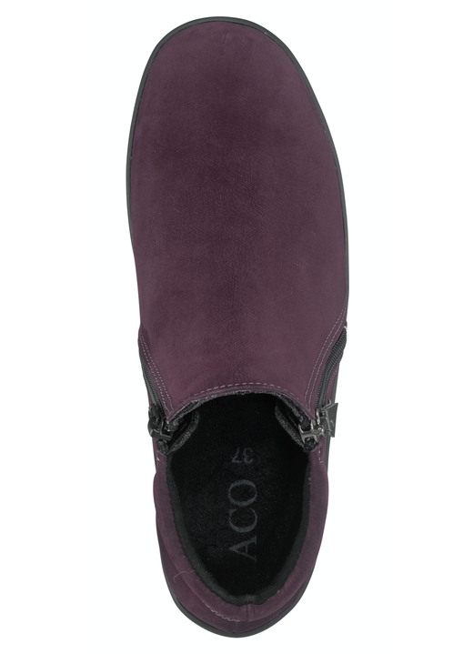 - ELENA EDEN Bootie aus Nubukleder, in Größe 036 bis 042, in Farbe BORDEAUX Ansicht 3