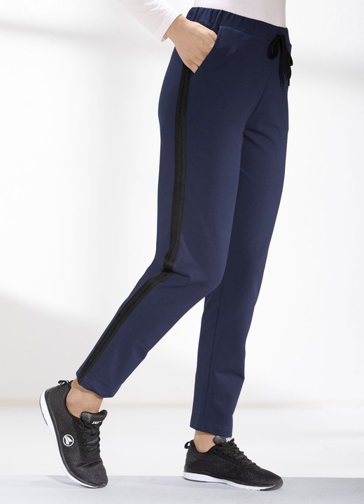 - Freizeithose von „Plantier“ in 4 Farben, in Größe 019 bis 050, in Farbe MARINE-SCHWARZ