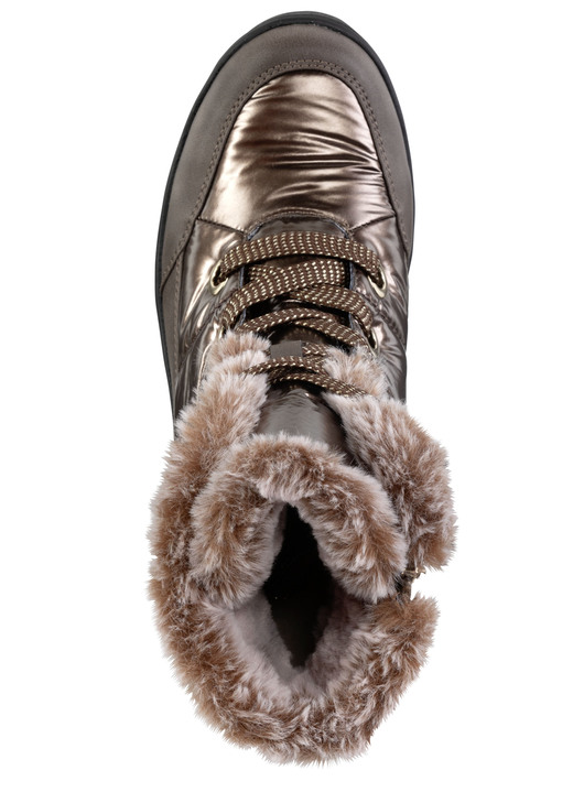 Stiefel & Stiefeletten - ELENA EDEN, gefütterte Damen-Boots, Winterschuhe, Weite G, mit herausnehmbarem Fußbett Ansicht 11 Stiefel & Stiefeletten - ELENA EDEN, gefütterte Damen-Boots, Winterschuhe, Weite G, mit herausnehmbarem Fußbett, in Größe 3 1/2 bis 8, in Farbe PERLWEISS-GRAU Ansicht 11