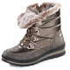 Stiefel & Stiefeletten - ELENA EDEN, gefütterte Damen-Boots, Winterschuhe, Weite G, mit herausnehmbarem Fußbett – Farbe BRONZE – Ansicht 4 Stiefel & Stiefeletten - ELENA EDEN, gefütterte Damen-Boots, Winterschuhe, Weite G, mit herausnehmbarem Fußbett, in Größe 3 1/2 bis 8, in Farbe PERLWEISS-GRAU – Farbe BRONZE – Ansicht 4