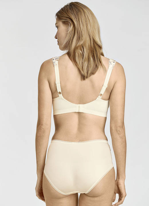 Soft-BH - Miss Mary BH mit farbharmonischem Floraldessin, in Größe 075 bis 105, in Cup D, in Farbe MARINE-BUNT Ansicht 15