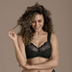 Soft-BH - Schwarzer Anita BH mit Tupfendessin – Farbe SCHWARZ – Ansicht 1 Soft-BH - Schwarzer Anita BH mit Tupfendessin, in Größe 075 bis 115, in Cup C, in Farbe SCHWARZ – Farbe SCHWARZ – Ansicht 1