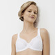 Bügel-BH - Triumph Modern Lace+Cotton Bügel-BH mit Elastikspitze – Farbe WEISS – Ansicht 2 Bügel-BH - Triumph Modern Lace+Cotton Bügel-BH mit Elastikspitze, in Größe 075 bis 105, in Cup B, in Farbe WEISS – Farbe WEISS – Ansicht 2