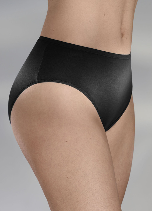 - Schiesser Dreierpack Slips, in Größe 038 bis 048, in Farbe 2X SCHWARZ, 1X MARINE Ansicht 1