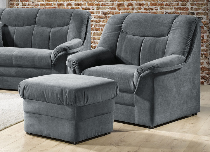 Polstergruppen - Frei im Raum aufstellbare Polstermöbel, in Farbe BRAUN, in Ausführung Sessel Ansicht 5