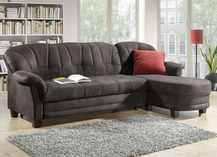 Komfortable Polsterecke mit Bettfunktion