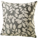 Dekokissen & Hüllen - Kissenbezug mit hübschem Blättermotiv, in Größe 905 (Kissenbezug, 38x38 cm) bis 910 (Kissenbezug, 50x50 cm), in Farbe WEISS-GOLD – Farbe TAUPE-CREME – Ansicht 1