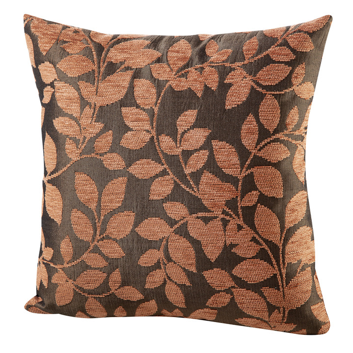 Dekokissen & Hüllen - Kissenbezug mit hübschem Blättermotiv Ansicht 5 Dekokissen & Hüllen - Kissenbezug mit hübschem Blättermotiv, in Größe 905 (Kissenbezug, 38x38 cm) bis 910 (Kissenbezug, 50x50 cm), in Farbe BORDEAUX-ROT Ansicht 5