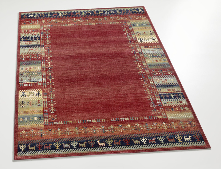 Modern - Brücken und Teppiche mit samtigem Flor, in Größe 100 (Brücke, 50x 80 cm) bis 249 (Teppich, 160x230 cm), in Farbe BEIGE, in Ausführung Dessin 2 Ansicht 4