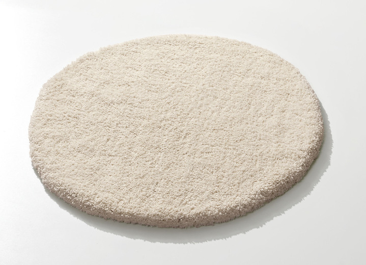 Modern - Kombistarke Brücken, Galerien und Teppiche aus dichtgewebtem Shaggy-Flor Ansicht 11 Modern - Kombistarke Brücken, Galerien und Teppiche aus dichtgewebtem Shaggy-Flor, in Größe 111 (Brücke, 60x110 cm) bis 305 (Teppich, ø 160 cm), in Farbe BEIGE Ansicht 11