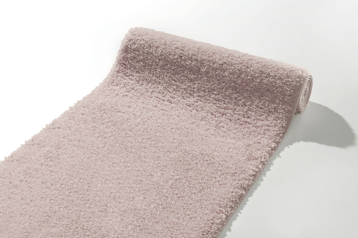 Läufer & Stufenmatten - Strapazierfähige Läufer nach Maß, in Größe 101 (Läufer, 60 cm breit) bis 104 (Läufer, 80 cm breit), in Farbe ROSÉ Ansicht 1