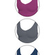 Wäsche - Nahtloser Komfort-BH 3er-Set – Farbe BEERE-GRAU-MARINE – Ansicht 1 Wäsche - Nahtloser Komfort-BH 3er-Set, in Größe 3XL (52/54) bis XXL (48/50), in Farbe SCHWARZ-WEISS-HAUT – Farbe BEERE-GRAU-MARINE – Ansicht 1