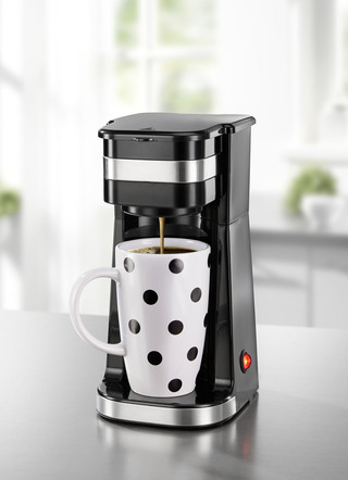"coffeemaxx" Single-Kaffeemaschine mit Keramik- und Thermobecher