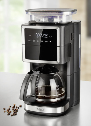 Beem Fresh-Aroma-Perfect III Duo Kaffeemaschine mit Glas- und Thermokanne