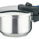 Töpfe & Pfannen - Elo Schnellkochtopf mit extra starkem Thermo-Kapselboden, in Farbe EDELSTAHL, in Ausführung Schnellkochtopf, Inhalt 2,7 Liter