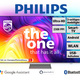 - Philips 4K-Ultra-HD-Ambilight-LED-Fernseher, in Farbe SILBER – Farbe SILBER – Ansicht 1