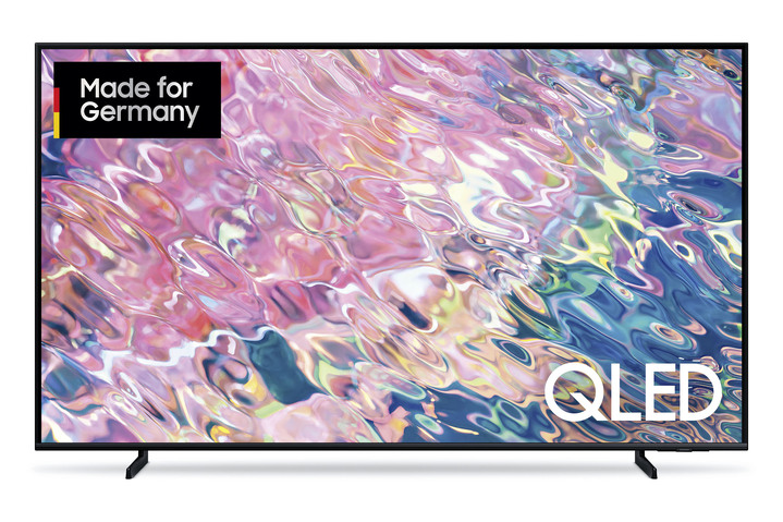 - Samsung 4K-QLED-Ultra-HD-Fernseher mit Smart-TV und WLAN, in Farbe SCHWARZ Ansicht 2
