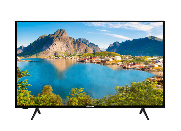 - Telefunken Full-HD-LED-Fernseher, in Farbe SCHWARZ