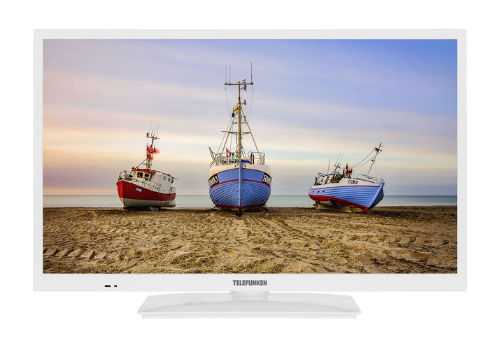 Fernseher - Telefunken XH24N550M HD-Ready-LED-Fernseher, in Farbe WEISS Ansicht 1