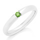 - Feiner Damenring mit Brillant, in Größe 160 bis 220, in Farbe GRÜN – Farbe GRÜN – Ansicht 2