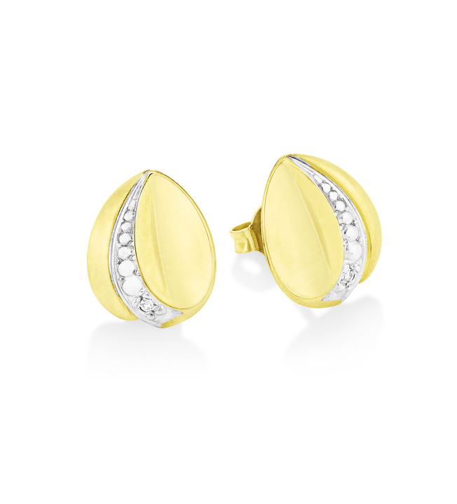 Ohrschmuck - Ohrstecker in Bicolor, in Farbe  Ansicht 2