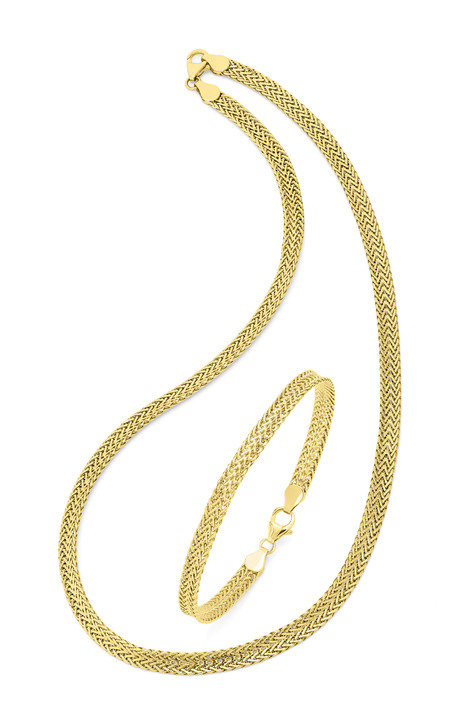 - Elegante und hochwertige Garnitur, in Farbe , in Ausführung Armband, 19 cm Ansicht 3