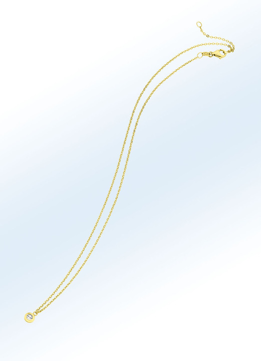 - Elegante Ankerketten-Garnitur, in Farbe , in Ausführung Halskette Ansicht 1