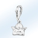 - Charm-Anhänger aus Silber, in Farbe , in Ausführung Engel – Ansicht 1