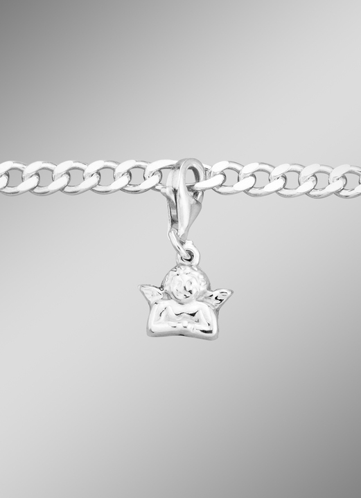 - Charm-Anhänger aus Silber, in Farbe , in Ausführung Engel Ansicht 1