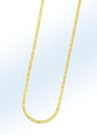 Plättchenkette, diamantiert